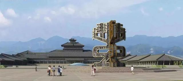 周原博物院擴(kuò)建，工程建設(shè)建筑面積80500平方米
