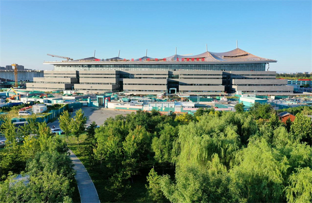 北京城市副中心圖書館、博物館、劇院同時(shí)收尾