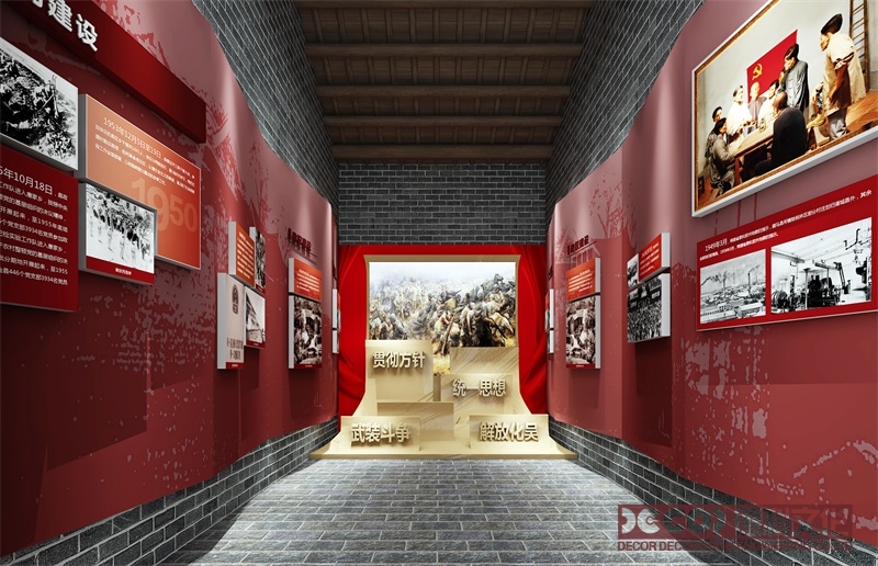 紅色展館裝修展示內(nèi)容應(yīng)該如何科學(xué)編排？