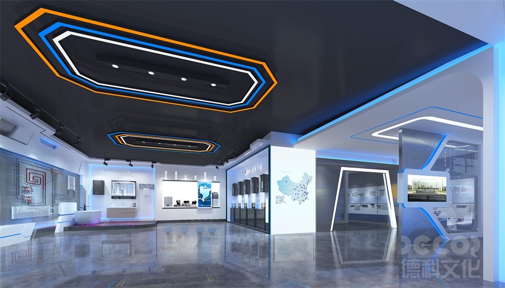 電器展館裝修中如何運用展示柜和展示架展示產(chǎn)品的不同系列和型號？